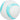 Trixie Bal Tpr Lime / Blauw