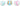 Trixie Bal Tpr Lime / Blauw